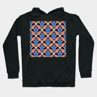 Aesthetic Pattern with Abstract Crystals Hoodie